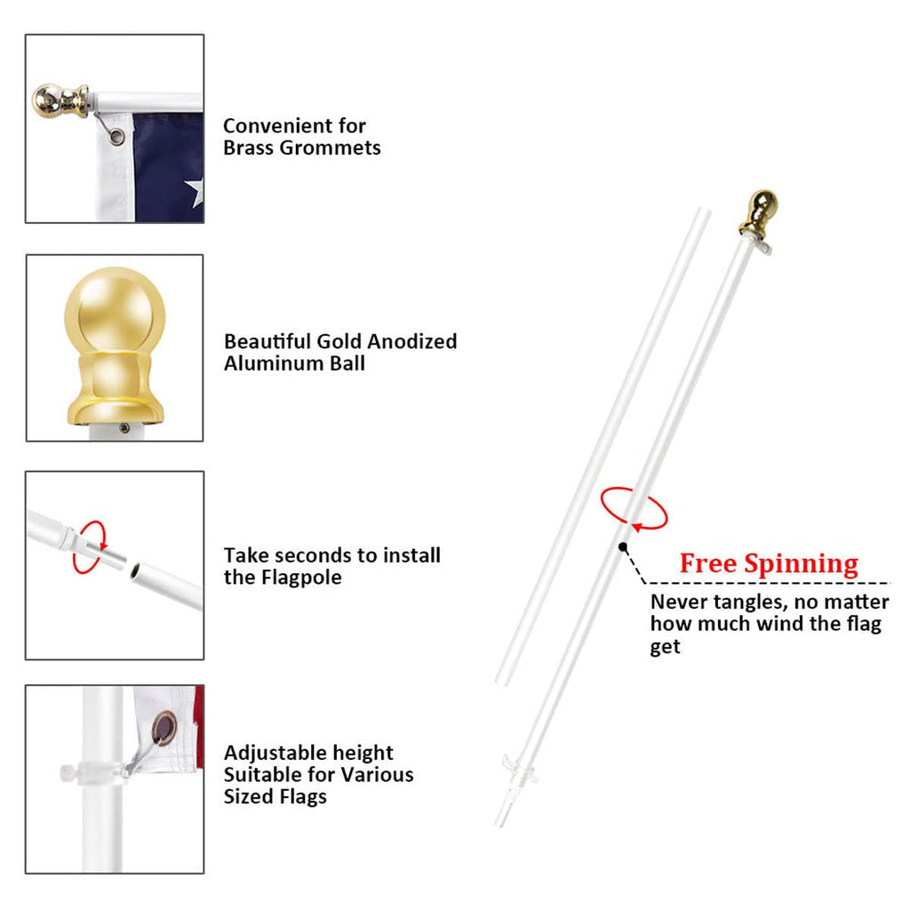 Flag Pole and Bracket Kit J81392