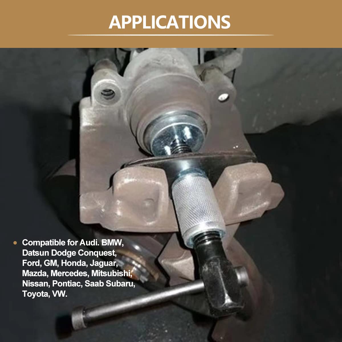 Disc Brake Caliper Piston Rewind Tool Set V317182
