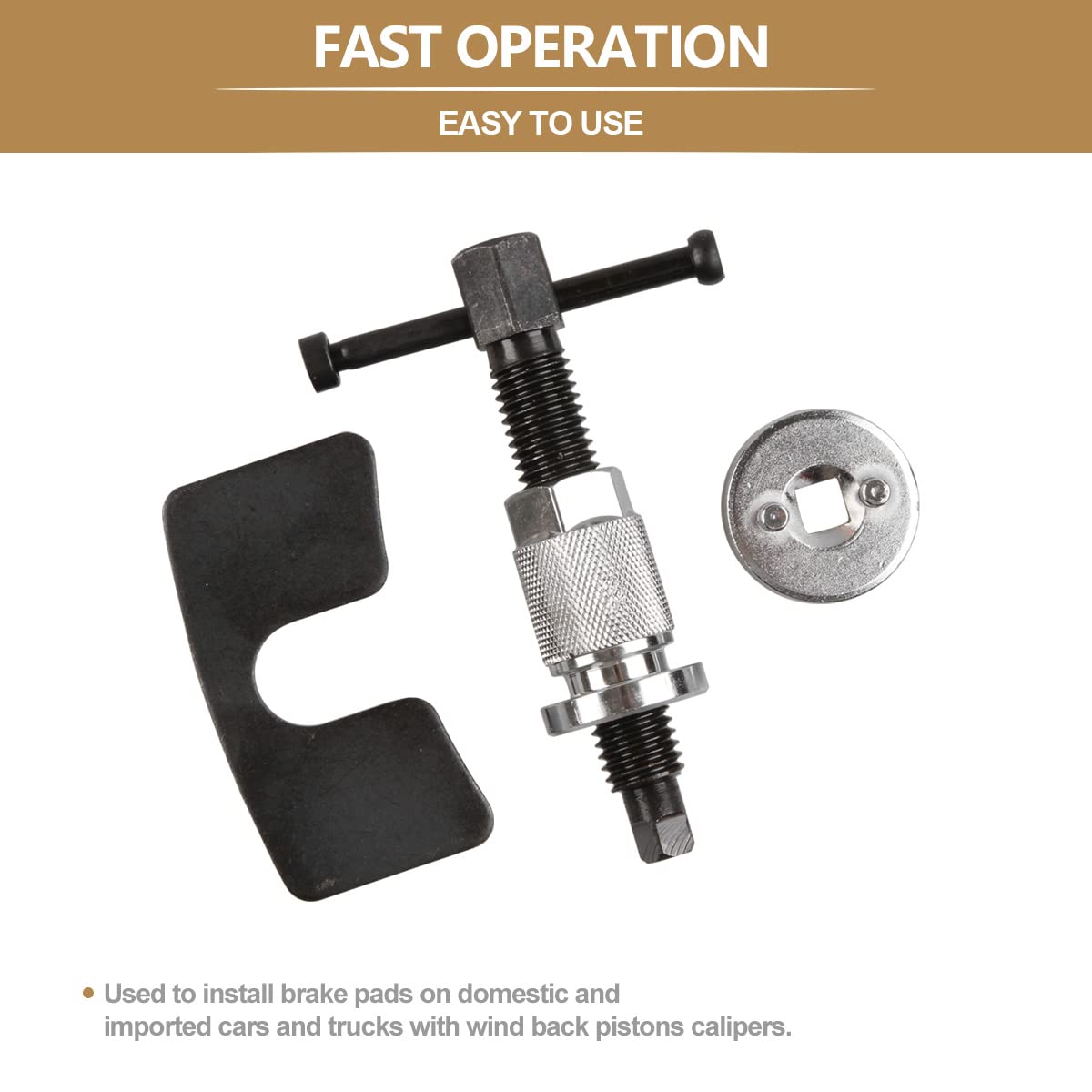 Disc Brake Caliper Piston Rewind Tool Set V317182
