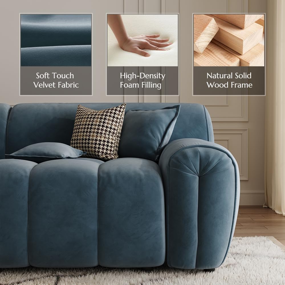 Oversized U-Shaped Sectional Sofa with Ottoman A469