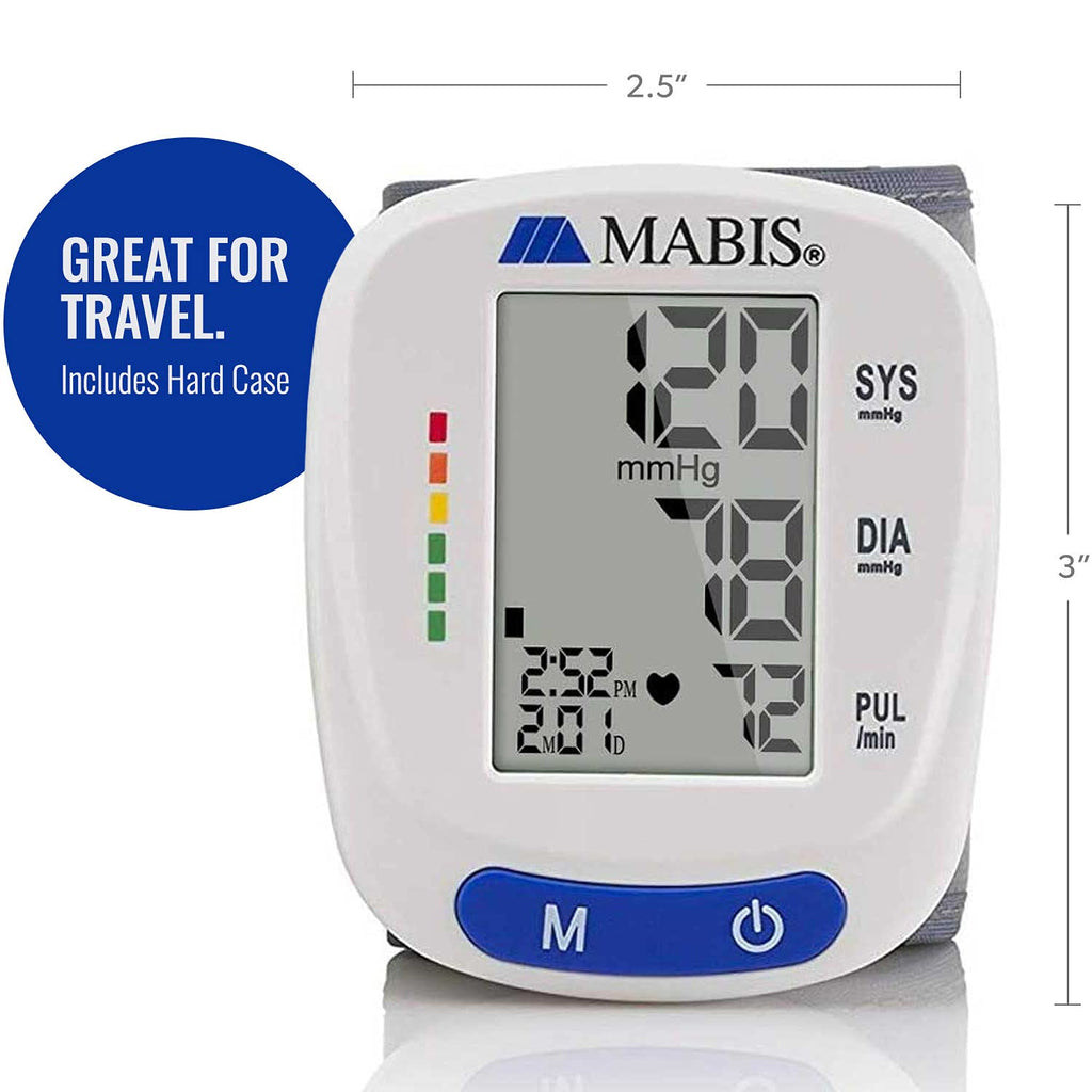 Digital Wrist Blood Pressure Monitor with Automatic Wrist Cuff V832