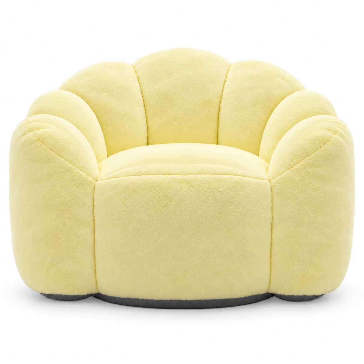 Yellow Memory Foam Bean Bag Chair L89072