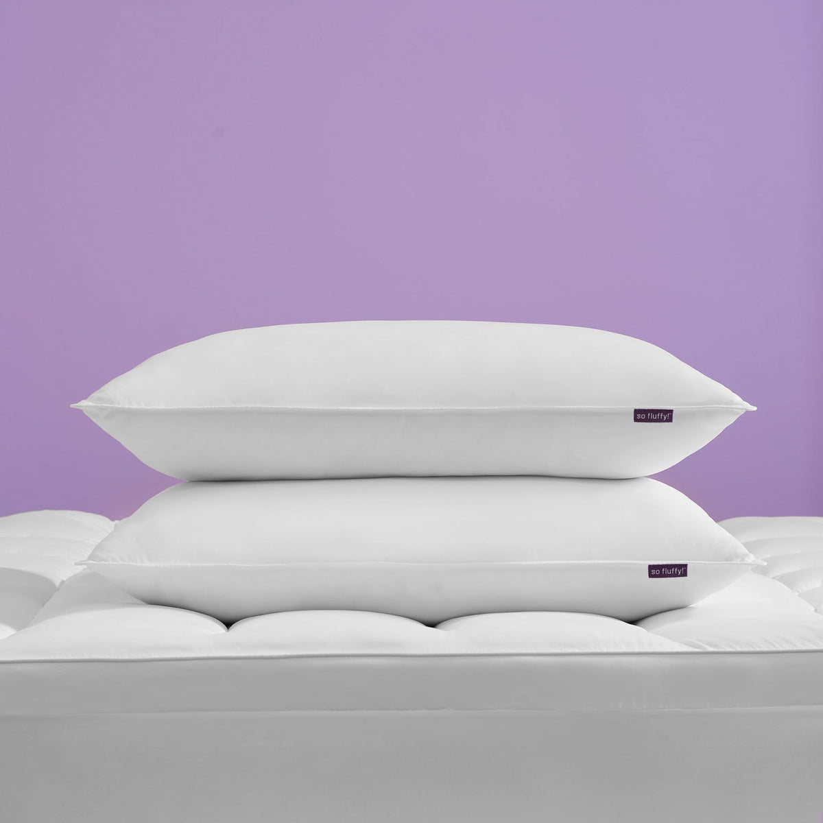 King Size Set of 2 Down Alternative Bed Pillows N645446