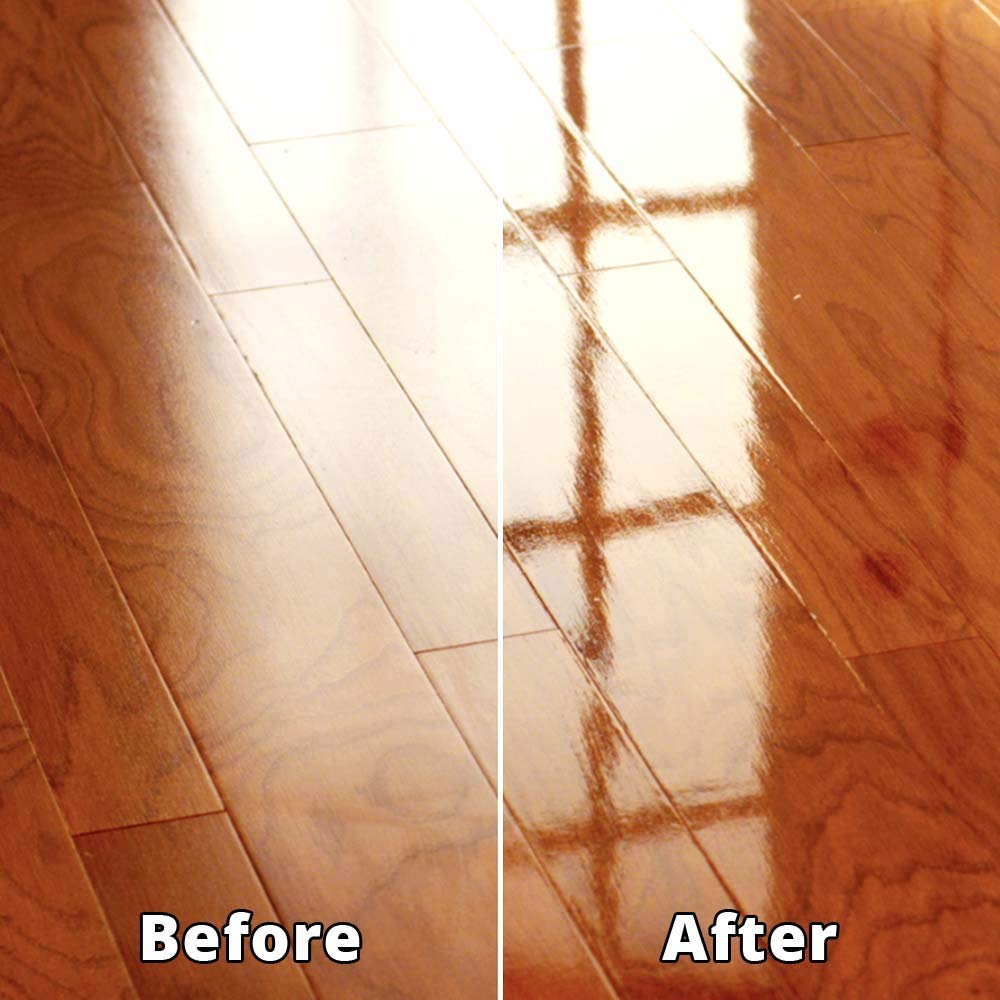 Wood Floor Restorer and Polish 32oz Microfiber Applicator G608851