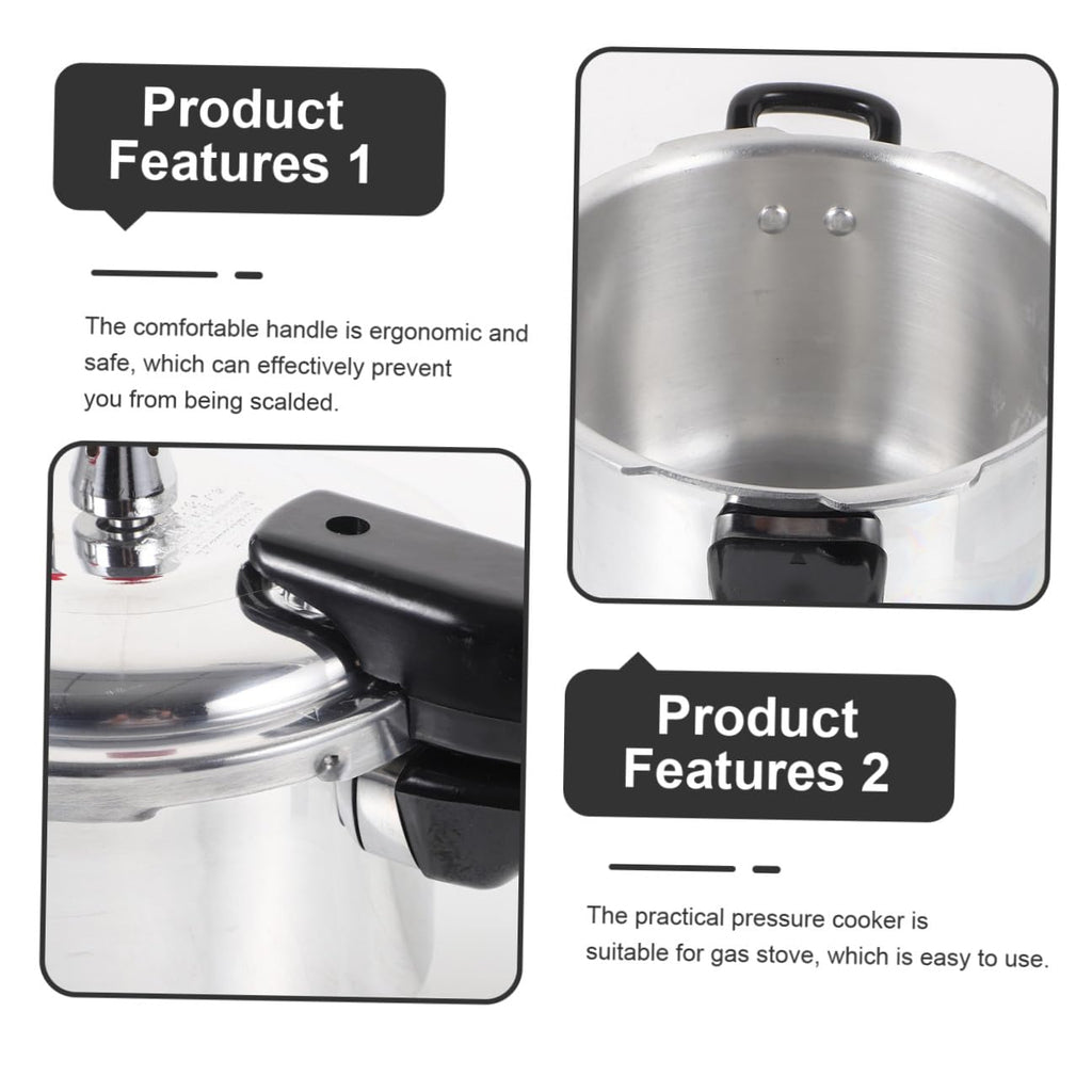 Aluminum Pressure Cooker with Handle G553225