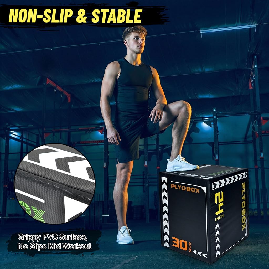 3-in-1 Plyometric Jump Box F300572