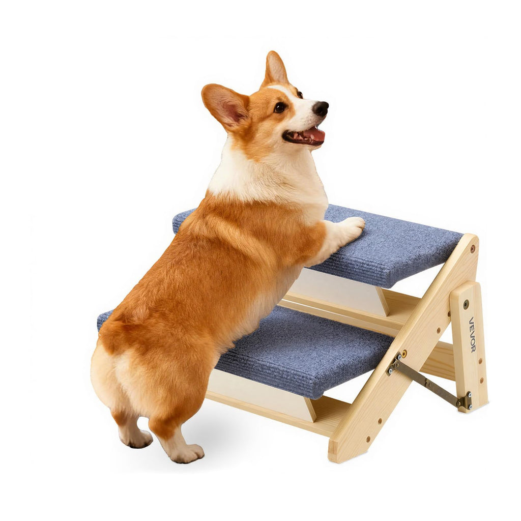 Wood 2-Step Pet Stairs O790