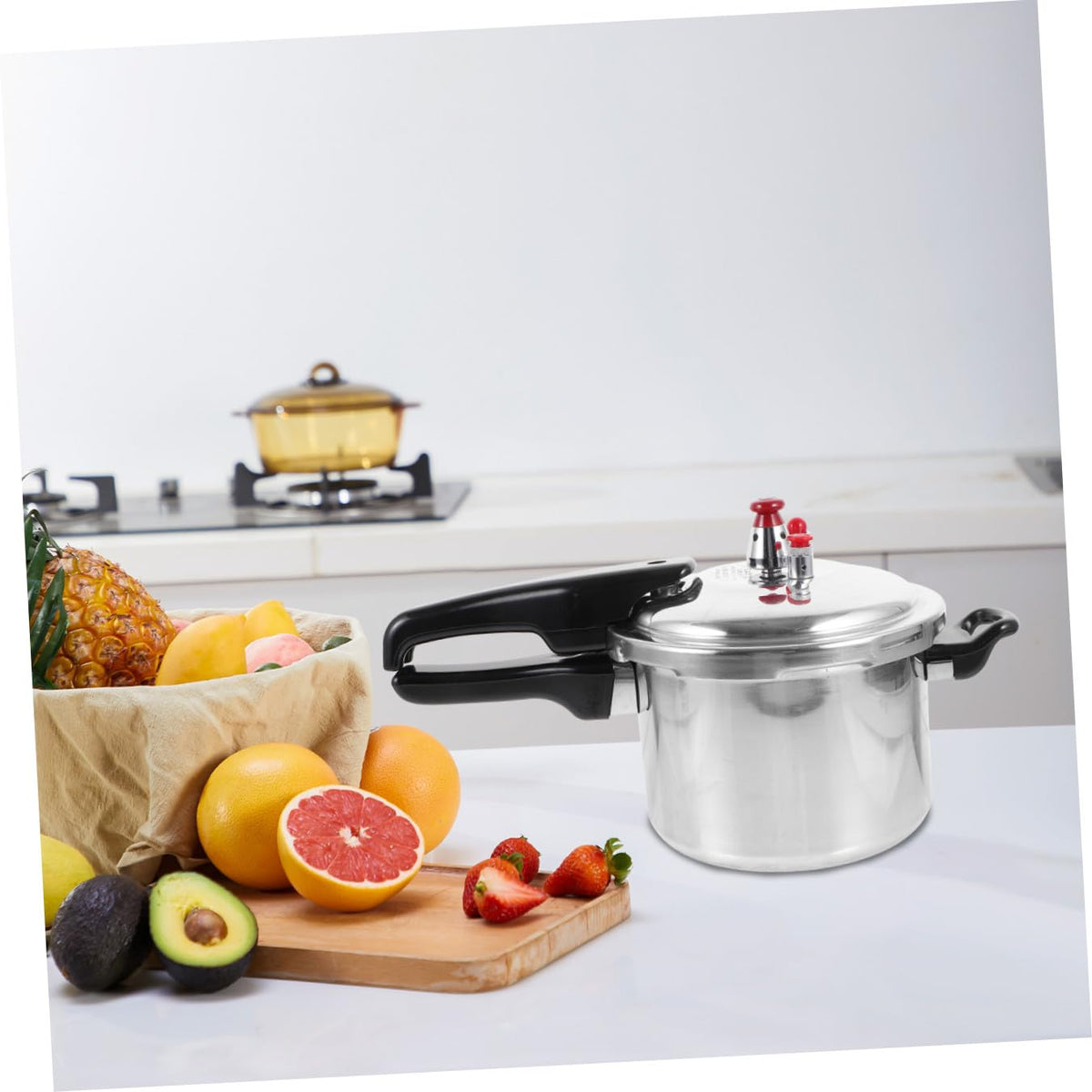 Aluminum Pressure Cooker with Handle G553225