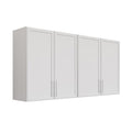 White Wall Cabinet with Adjustable Shelf I8542