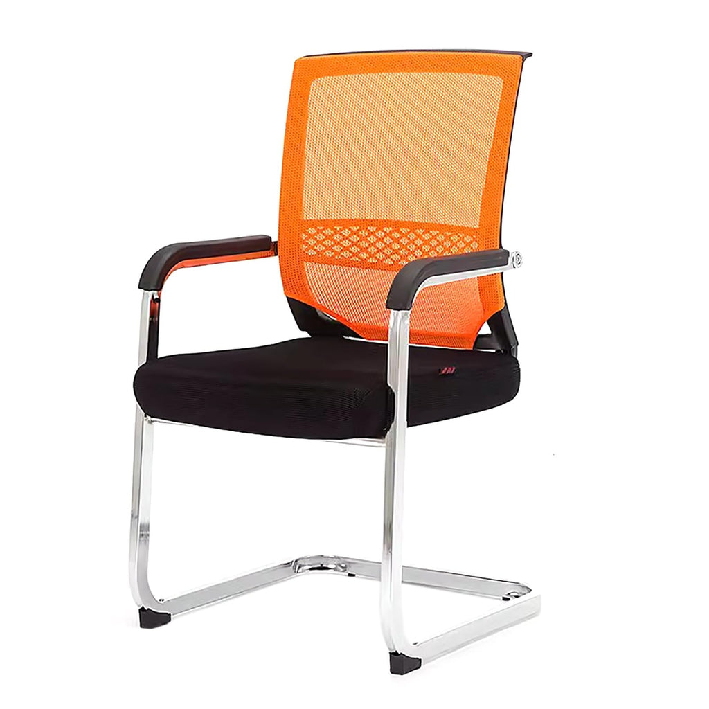 Orange Mesh Ergonomic Desk Chair with Lumbar Support H672