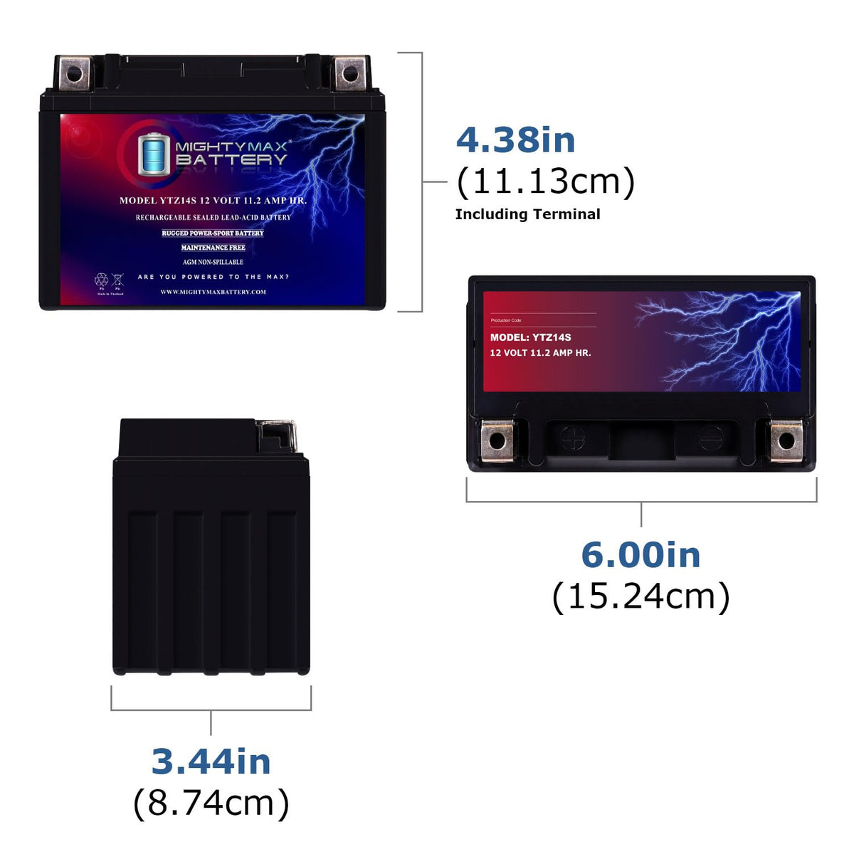 12V 11.2Ah Battery E670122
