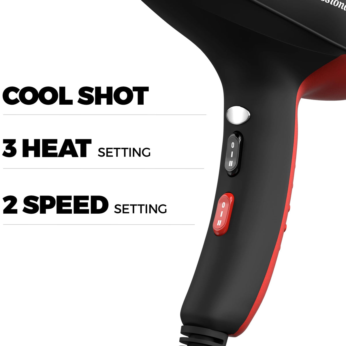 Ionic Curly Hair Dryer with Diffuser F785752
