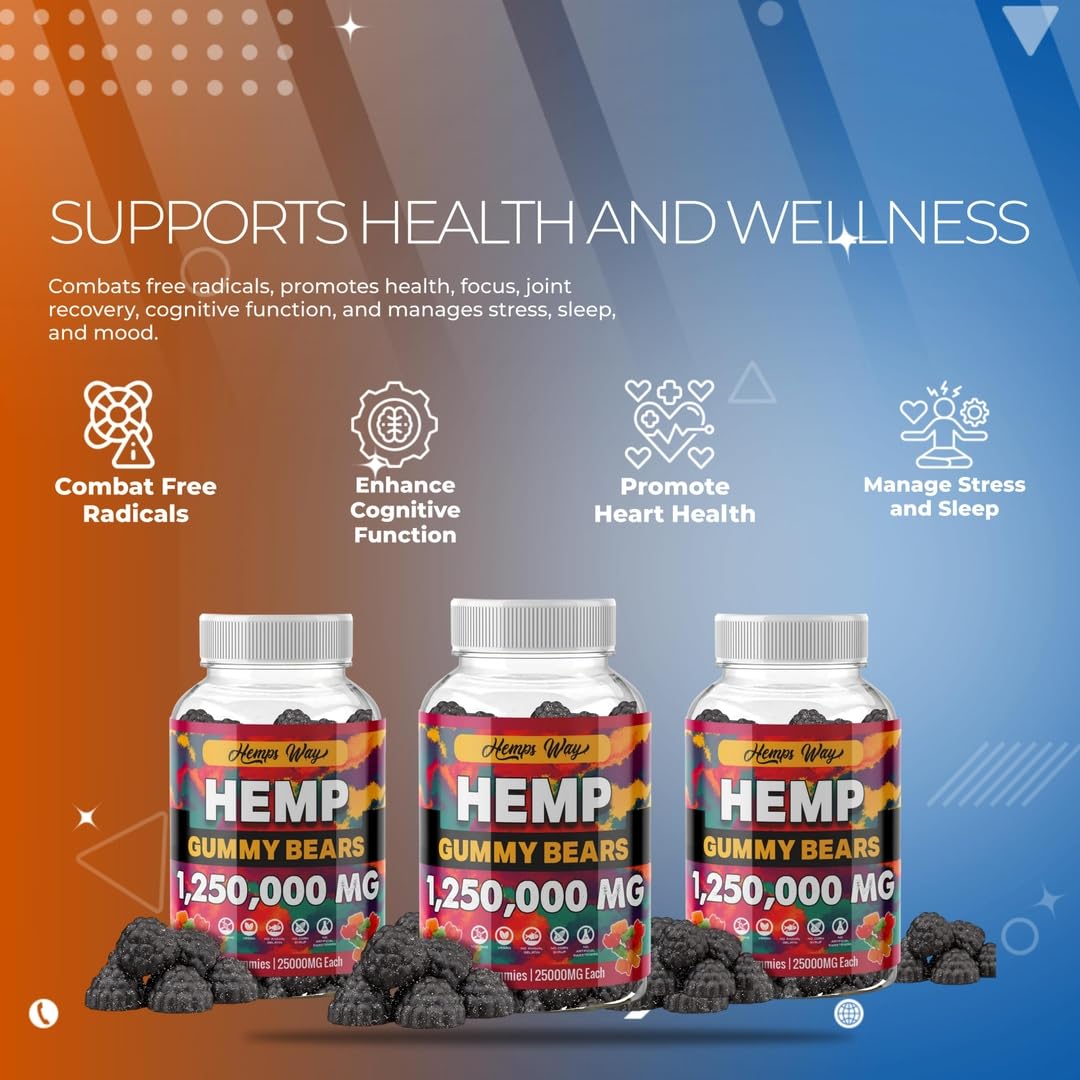 Organic Hemp Gummies Supplement J225585