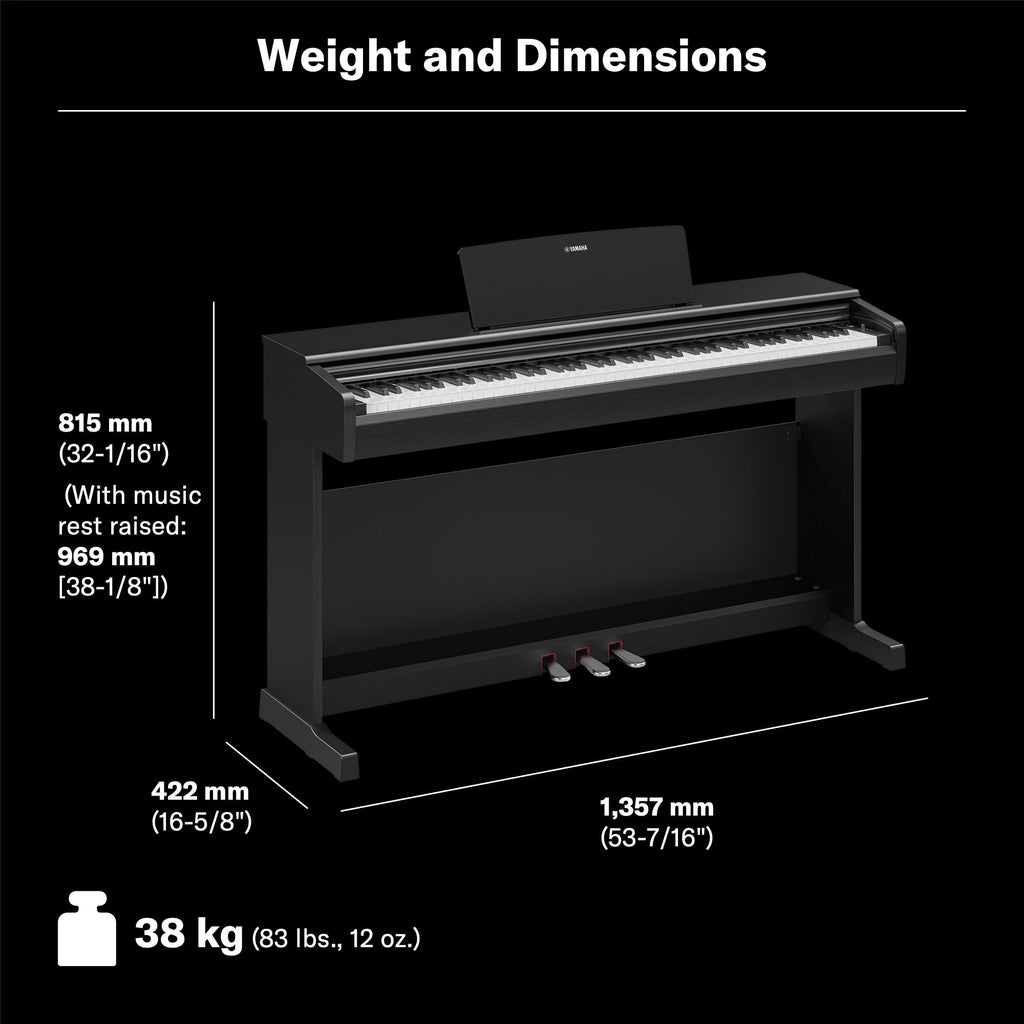 88-Key Weighted Digital Piano Keyboard with Bench B483421