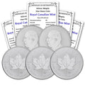 1 oz Canadian Maple Leaf Silver Coins I9242