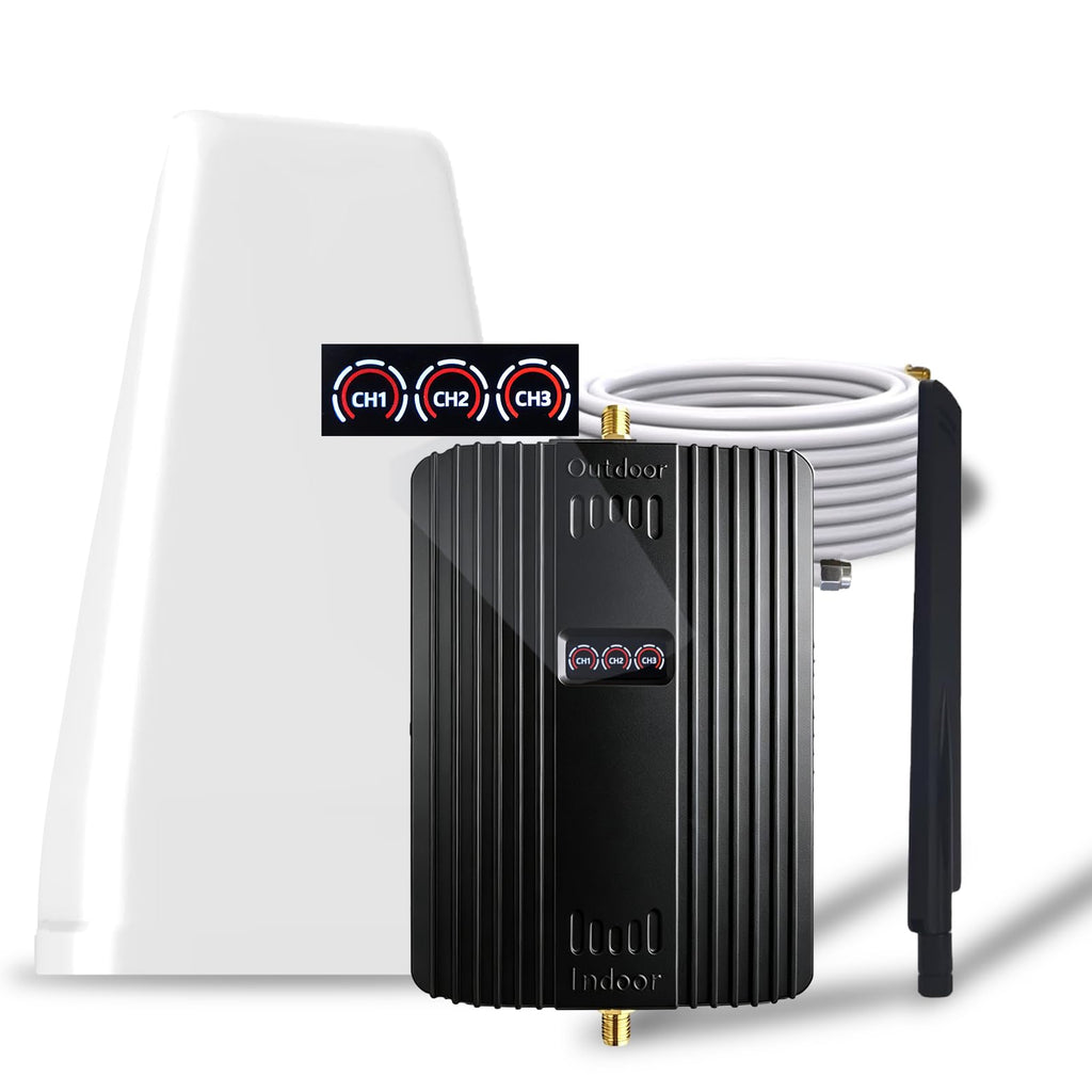 Cell Phone Booster 5G 4G LTE 3G Up to 3000Sq Ft W83342