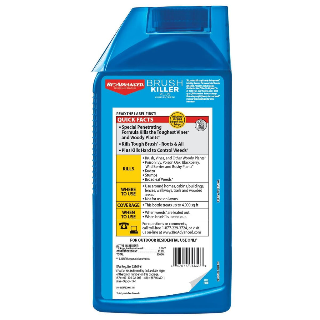 Brush Killer Plus Concentrate 32 fl oz Bottle S911016