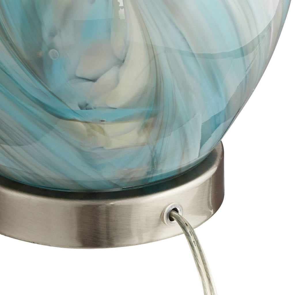 22" Art Glass Table Lamps Set of 2 E4997