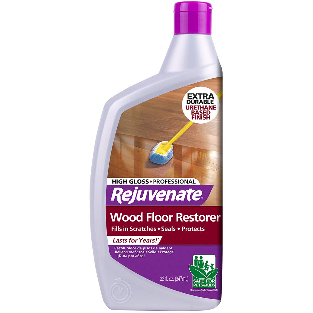 Wood Floor Restorer and Polish 32oz Microfiber Applicator G608851