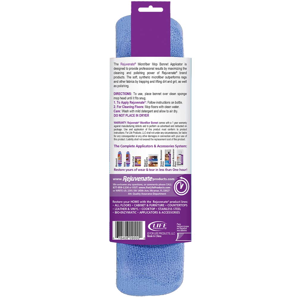 Wood Floor Restorer and Polish 32oz Microfiber Applicator G608851