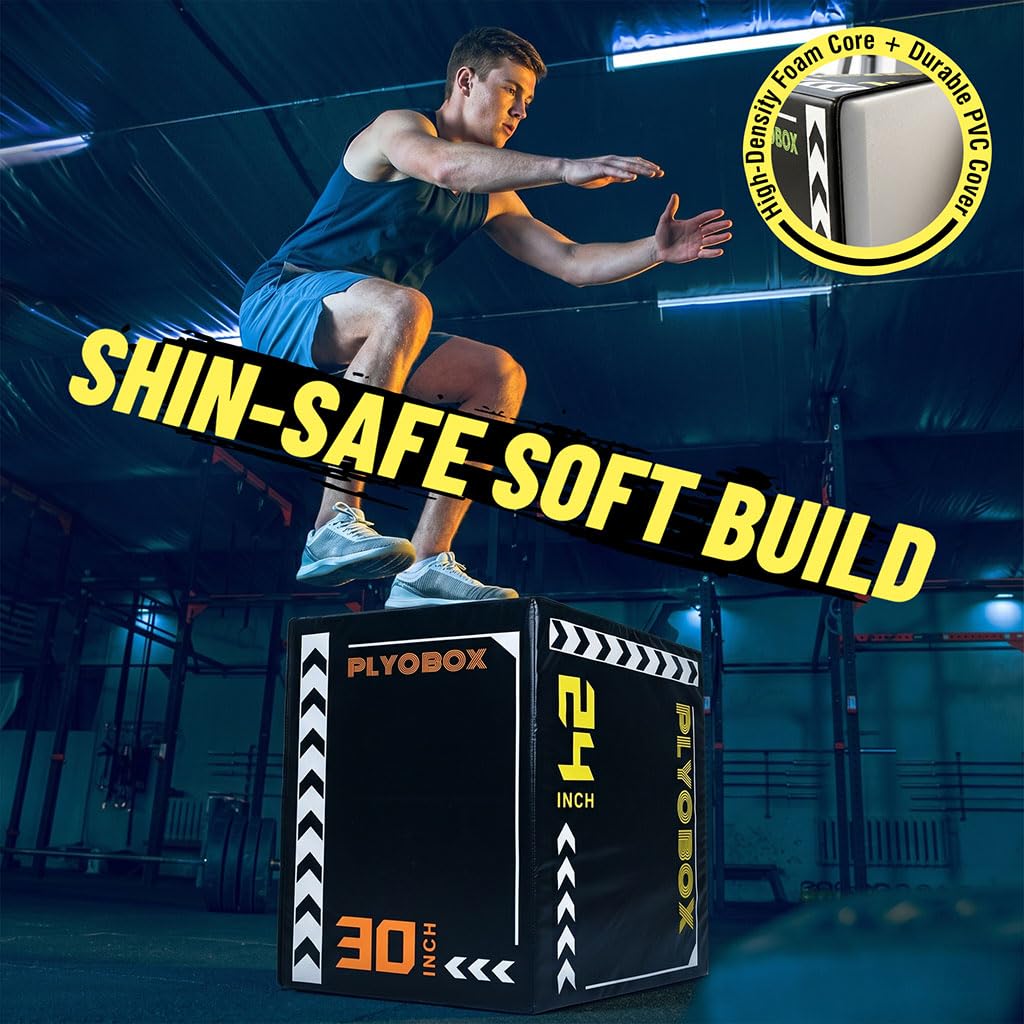 3-in-1 Plyometric Jump Box F300572