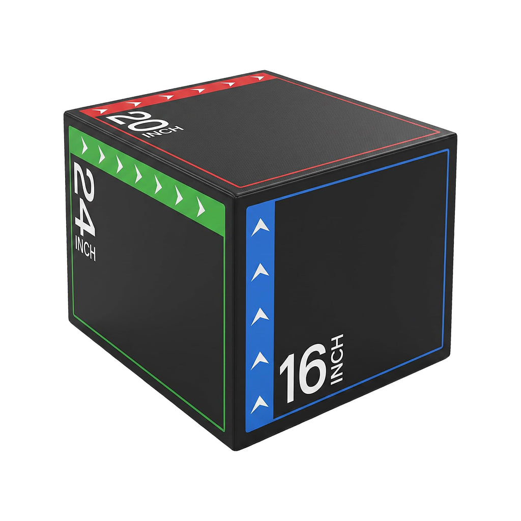 3-in-1 Non-Slip Cushioned Plyometric Jump Box G4857