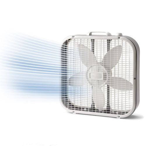 20" White Box Fan, 3 Speeds O543176