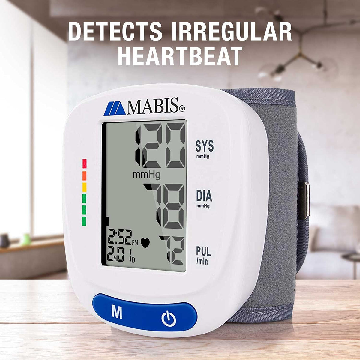 Digital Wrist Blood Pressure Monitor with Automatic Wrist Cuff V832