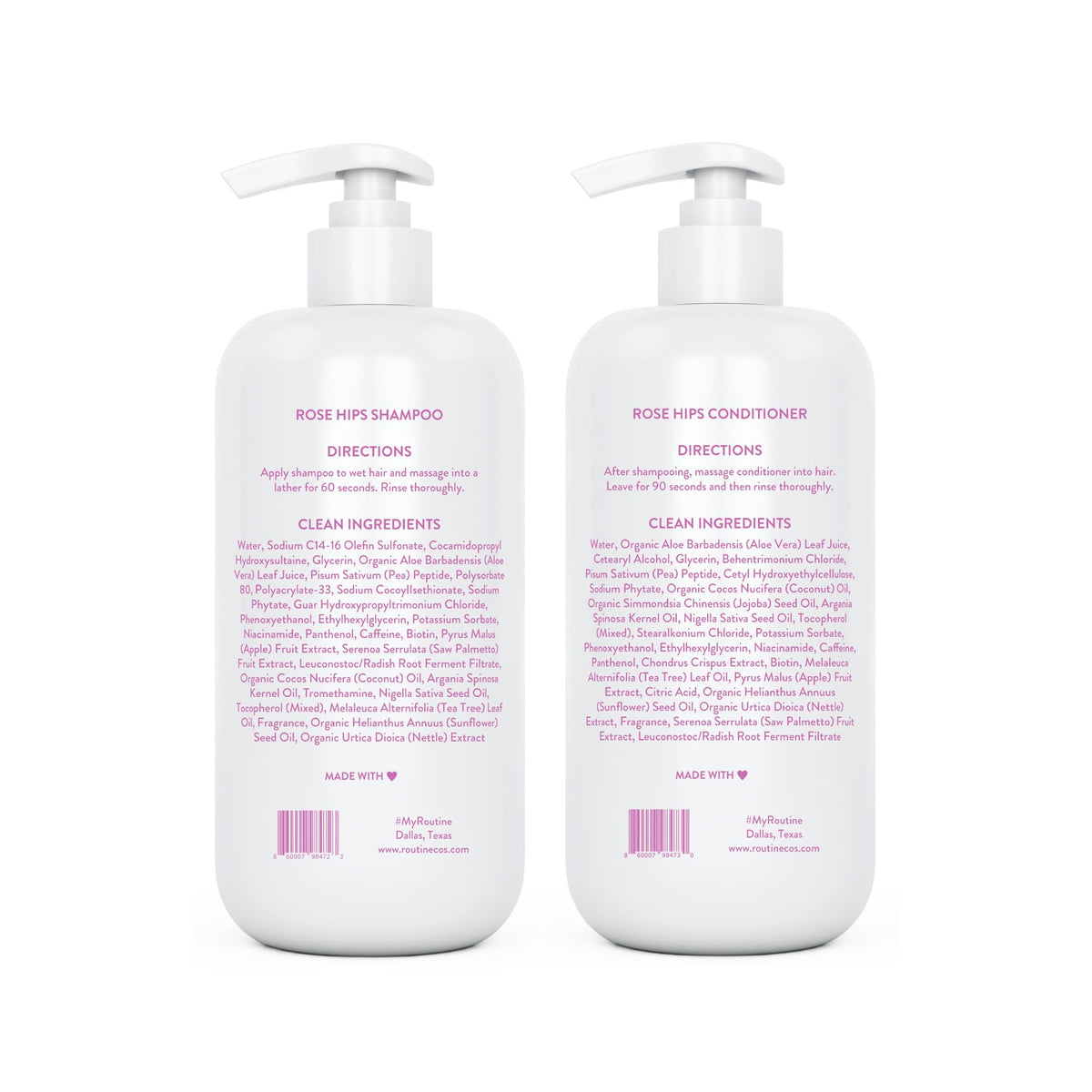 Rose Hips Shampoo and Conditioner Set Z43147