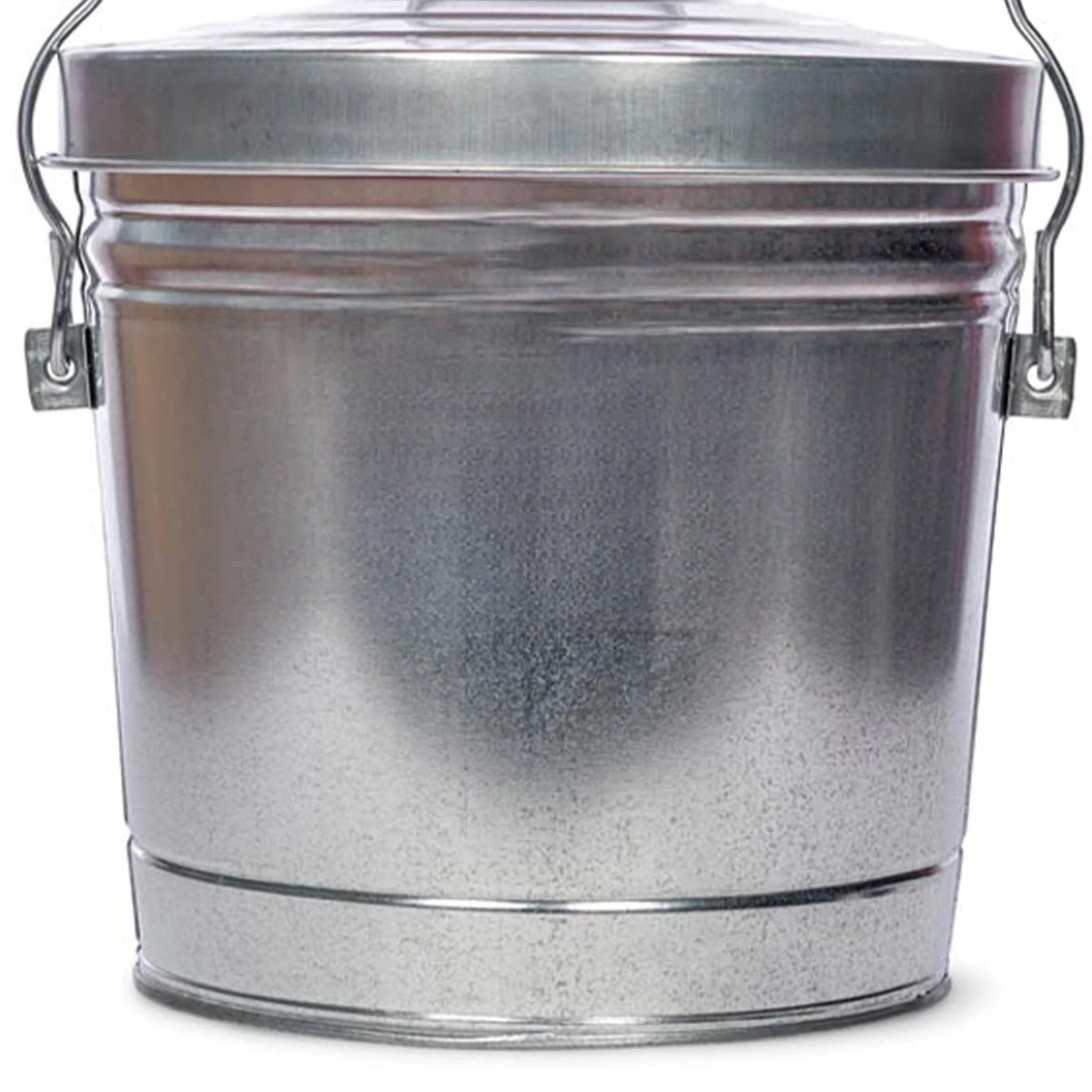 6-Gallon Galvanized Steel Storage Can with Locking Lid M61901