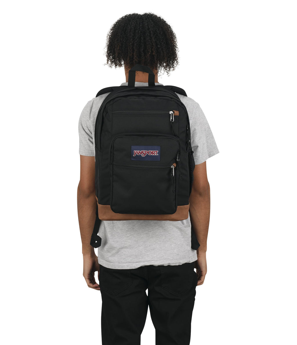 Black 15-inch Laptop Backpack with 2 Compartments V4903