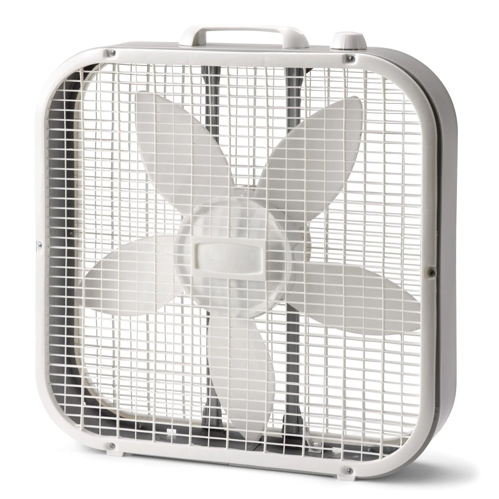 20" White Box Fan, 3 Speeds O543176