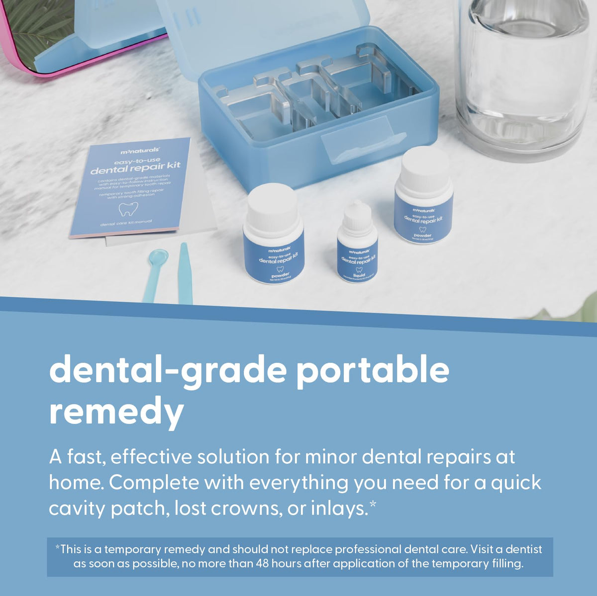 Dental Repair Kit with Travel Case J38493