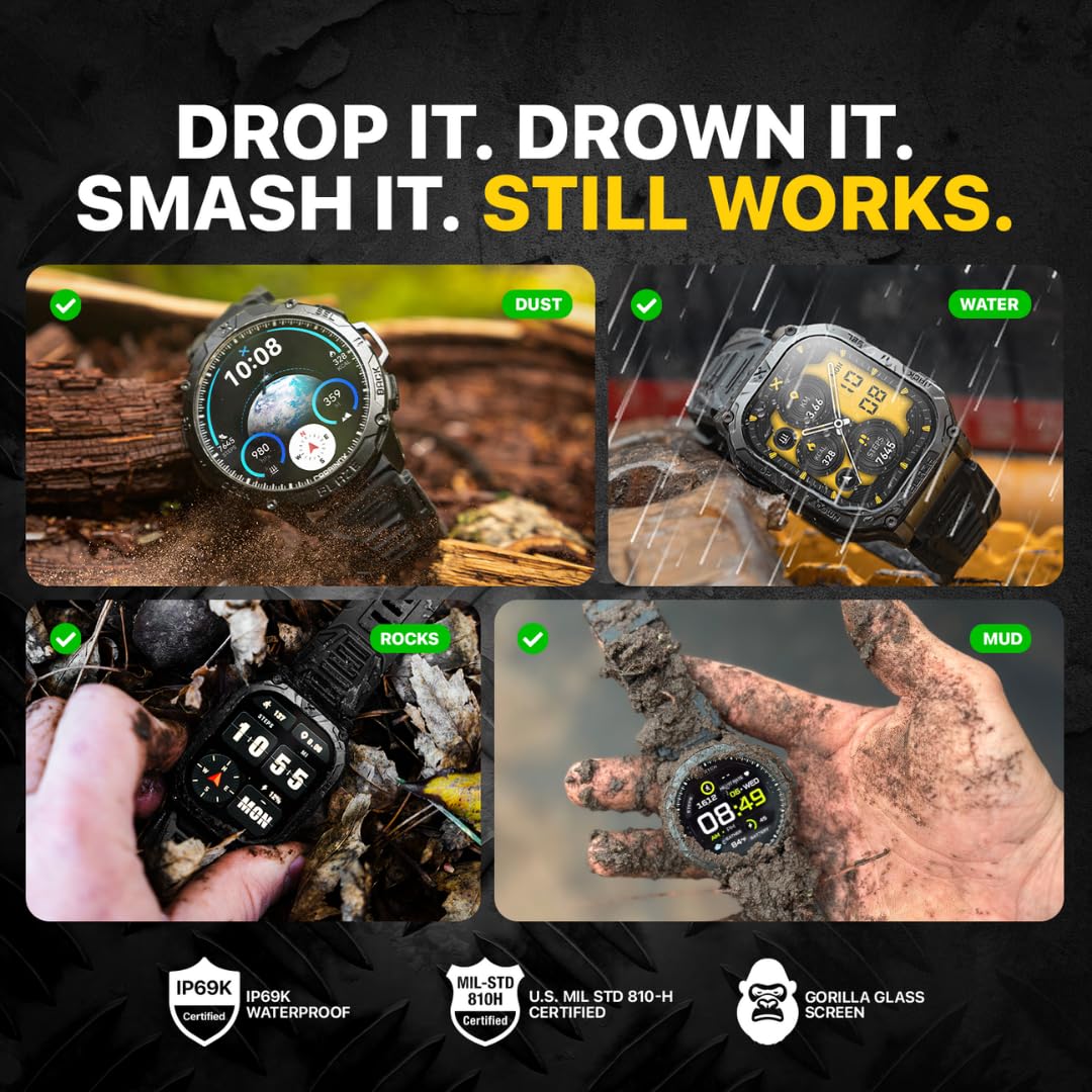 Rugged Smart Watch with GPS Q347084
