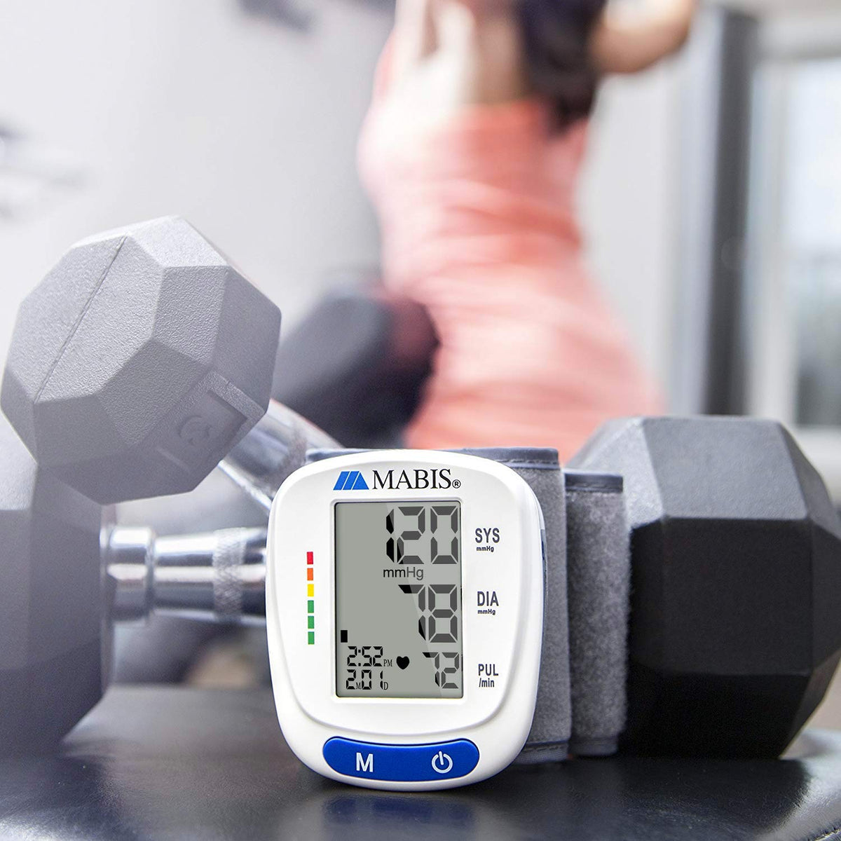 Digital Wrist Blood Pressure Monitor with Automatic Wrist Cuff V832