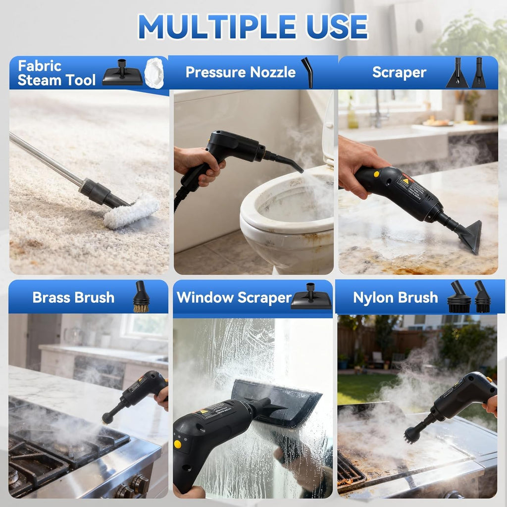2500W High-Pressure Steam Cleaner G23160