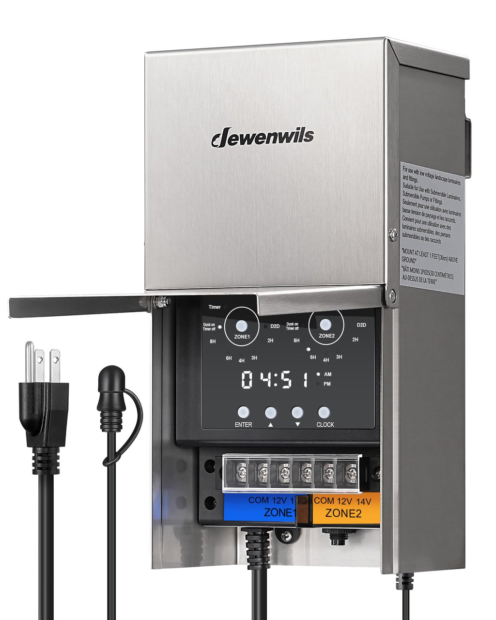200W Low Voltage Landscape Transformer S2099