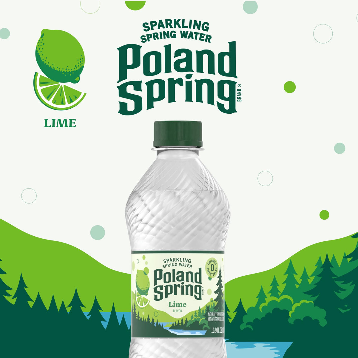 Sparkling Bottled Water 16.9 Fl Oz 8 Pack S9726