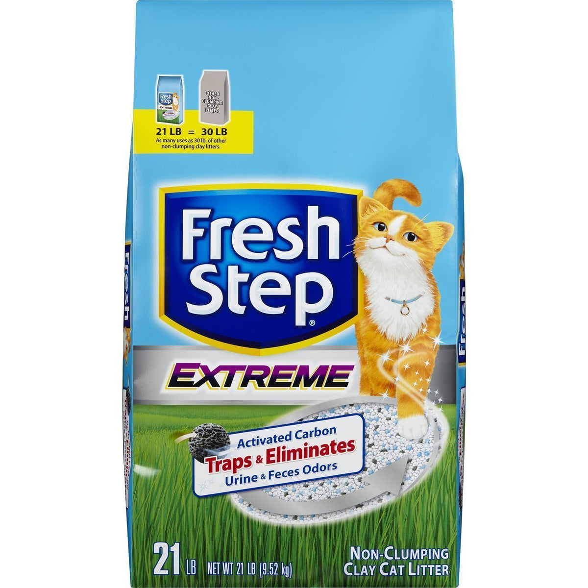 Scented Non Clumping Clay Cat Litter 21 Pounds S1588