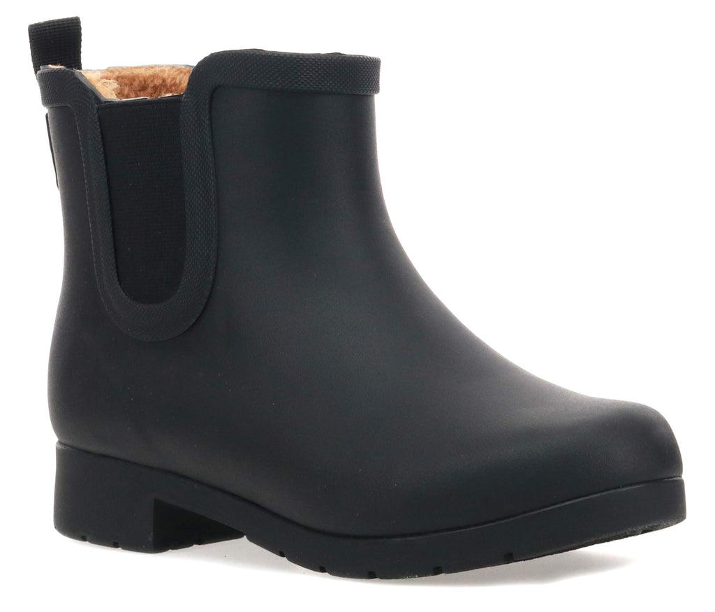 Waterproof Faux Fur Chelsea Rain Boot H335138