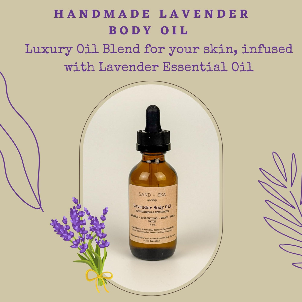 Handmade Lavender 13 Pc Spa Gift Basket C91624