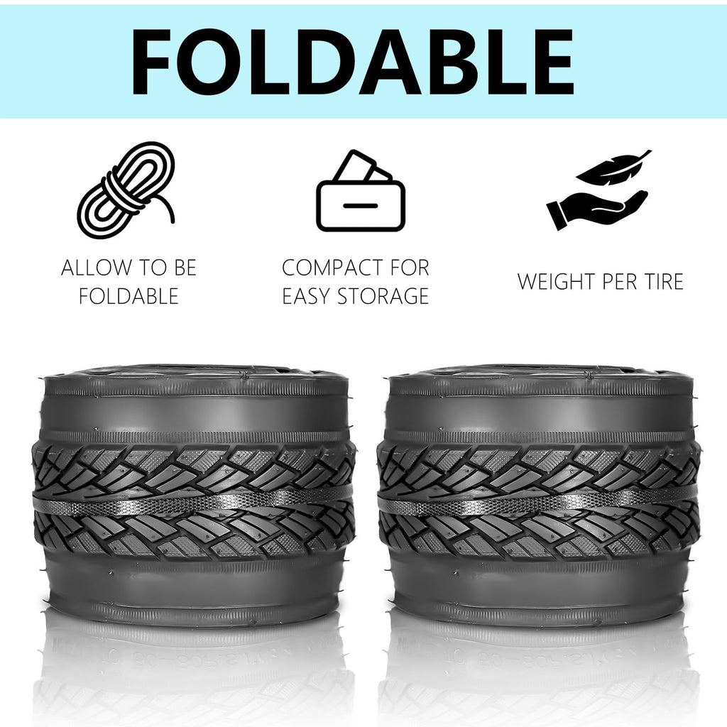 Foldable Road Bike Tires and Inner Tubes 2-Pack K95615