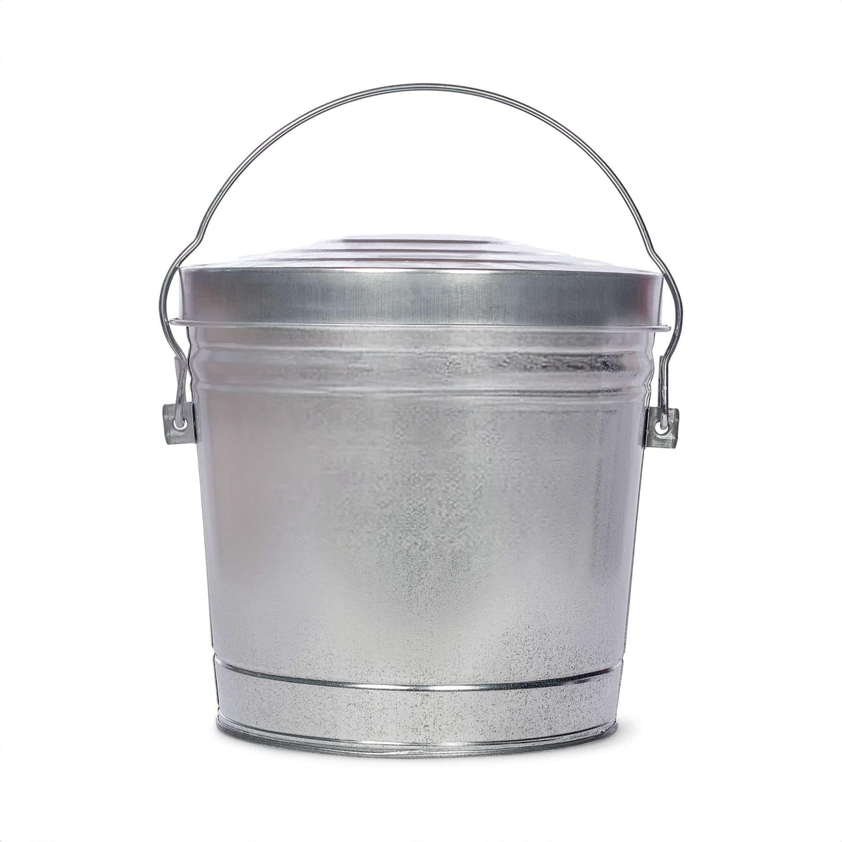 6-Gallon Galvanized Steel Storage Can with Locking Lid M61901