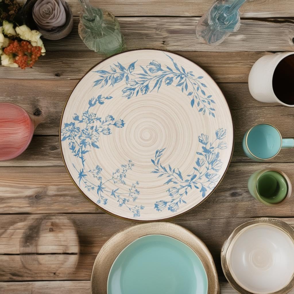 12 Piece Multicolor Dinnerware Set Q820