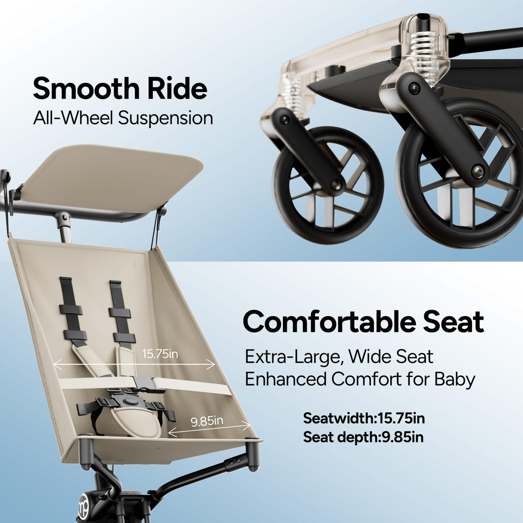 Ultra-Lightweight Travel Stroller 9.8lbs U540