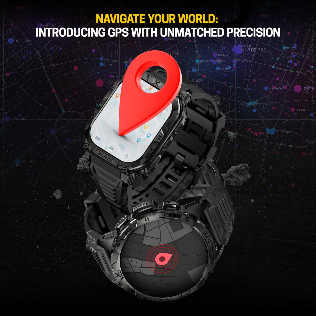 Rugged Smart Watch with GPS Q347084
