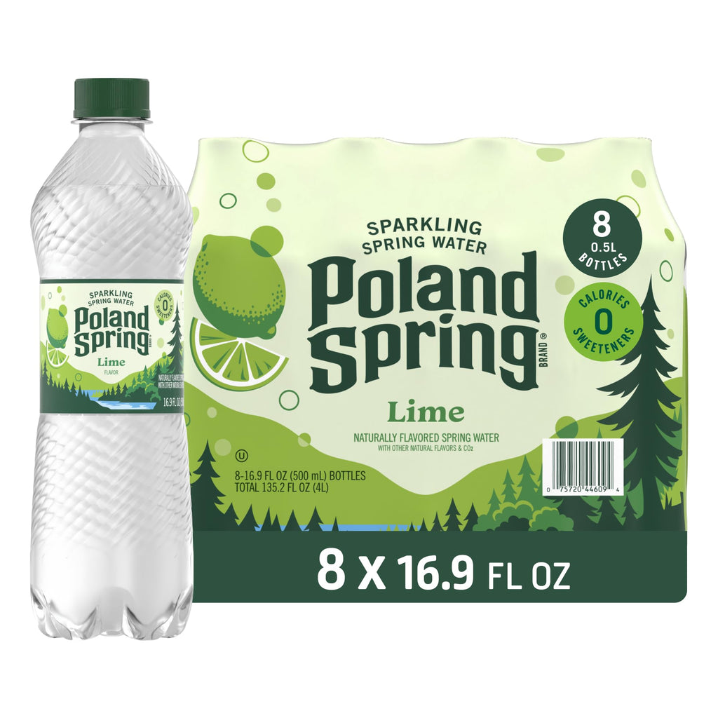 Sparkling Bottled Water 16.9 Fl Oz 8 Pack S9726