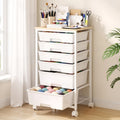 Rolling Storage Cart with 6 Drawers Q88419