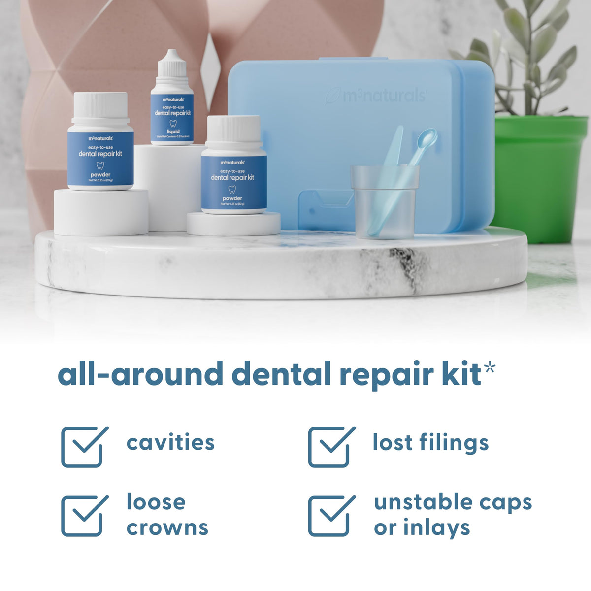 Dental Repair Kit with Travel Case J38493