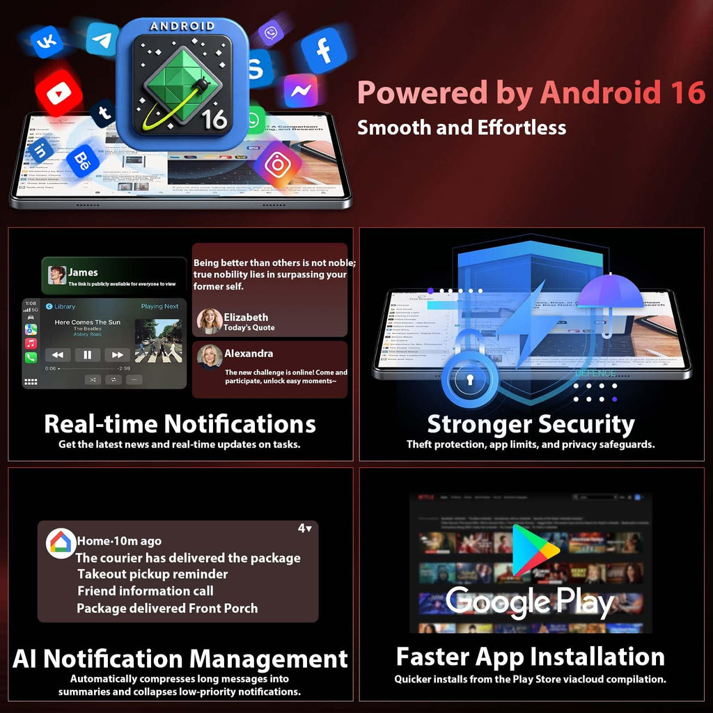 10 Inch Android Tablet with Keyboard H887